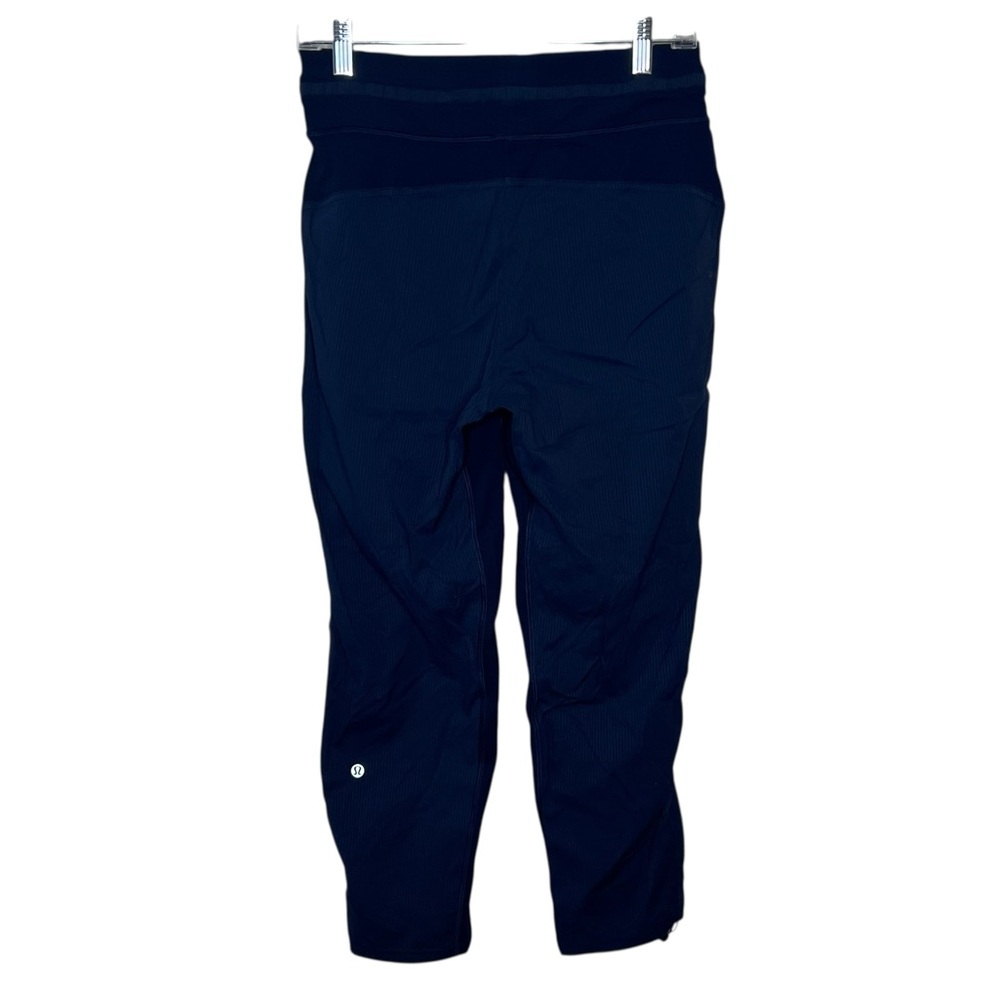 Lululemon Dance Studio Mid Rise Crop Pant Navy Womens 6 - Picture 5 of 8
